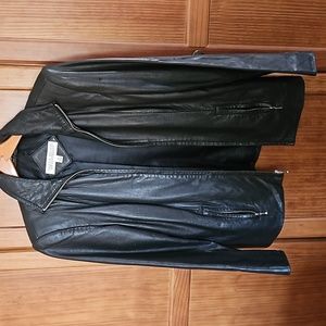 Black Lambskin Jacket size medium